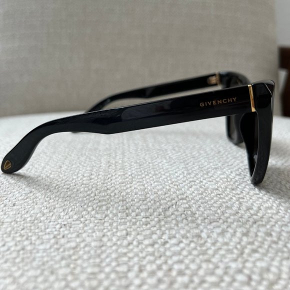 Givenchy Black Cat Eye Sunglasses - Picture 5 of 8